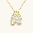 Esme - Bubble Initial Diamond Necklace — designed to inspire your lifestyle.