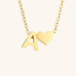 Mallory - Love Initial Letter Necklace — bringing modern charm to your space.