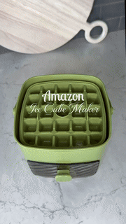 Machine à glaçons moderne | Double compartiment avec poignée