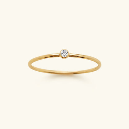 Briony - Birthstone Stacker Ring — made with care and attention to detail.