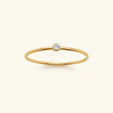 Briony - Birthstone Stacker Ring — made with care and attention to detail.