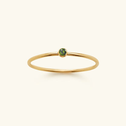 Briony - Birthstone Stacker Ring — made with care and attention to detail.