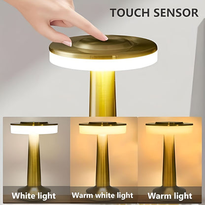 Stylish Cordless Table Lamp with Aura Dome Design for Home Decor