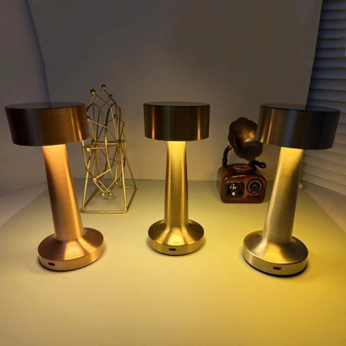 Lampe de bureau LED portable - Lampe de table réglable en aluminium pour bureau à domicile