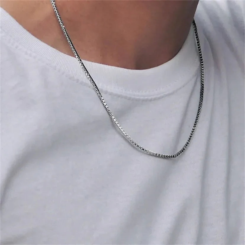 Jocelyn - Box Chain Necklace — crafted for everyday quality.