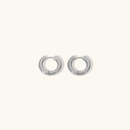 Annette - Round Hoop Earrings — perfect for those who value comfort and design.