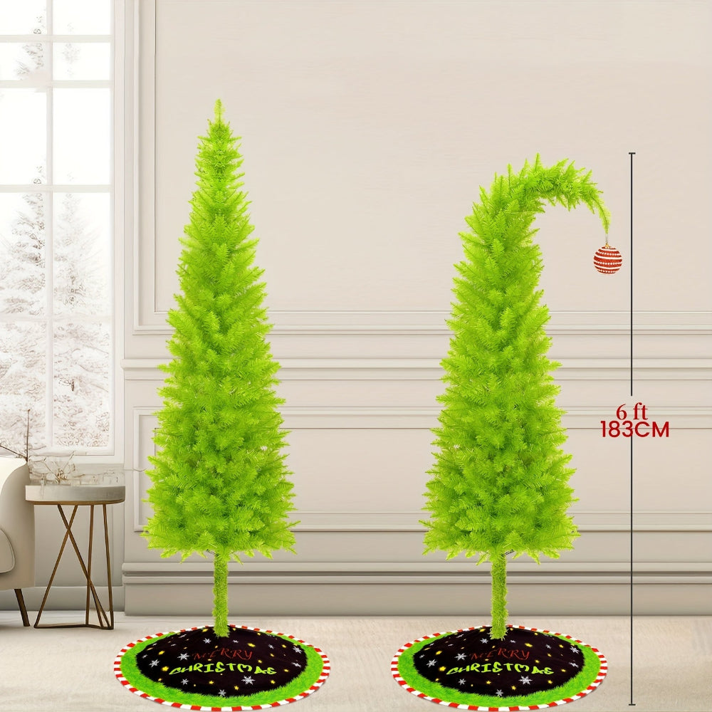 Biegbarer Weihnachtsbaum, Festliche Wohnungsdekoration Tischdisplay