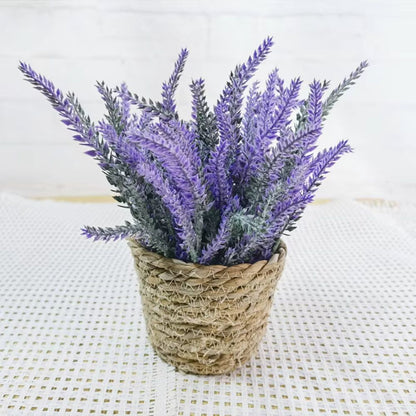 Mini plante artificielle en pot pour la décoration intérieure - Fausse plante grasse réaliste