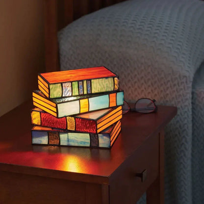 Book-Shaped LED Desk Lamp with Soft Light for Bedroom & Office