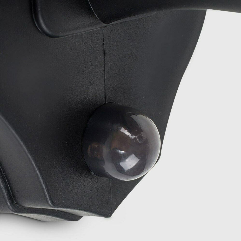 Applique murale extérieure avec détecteur de mouvement - Finition noire résistante