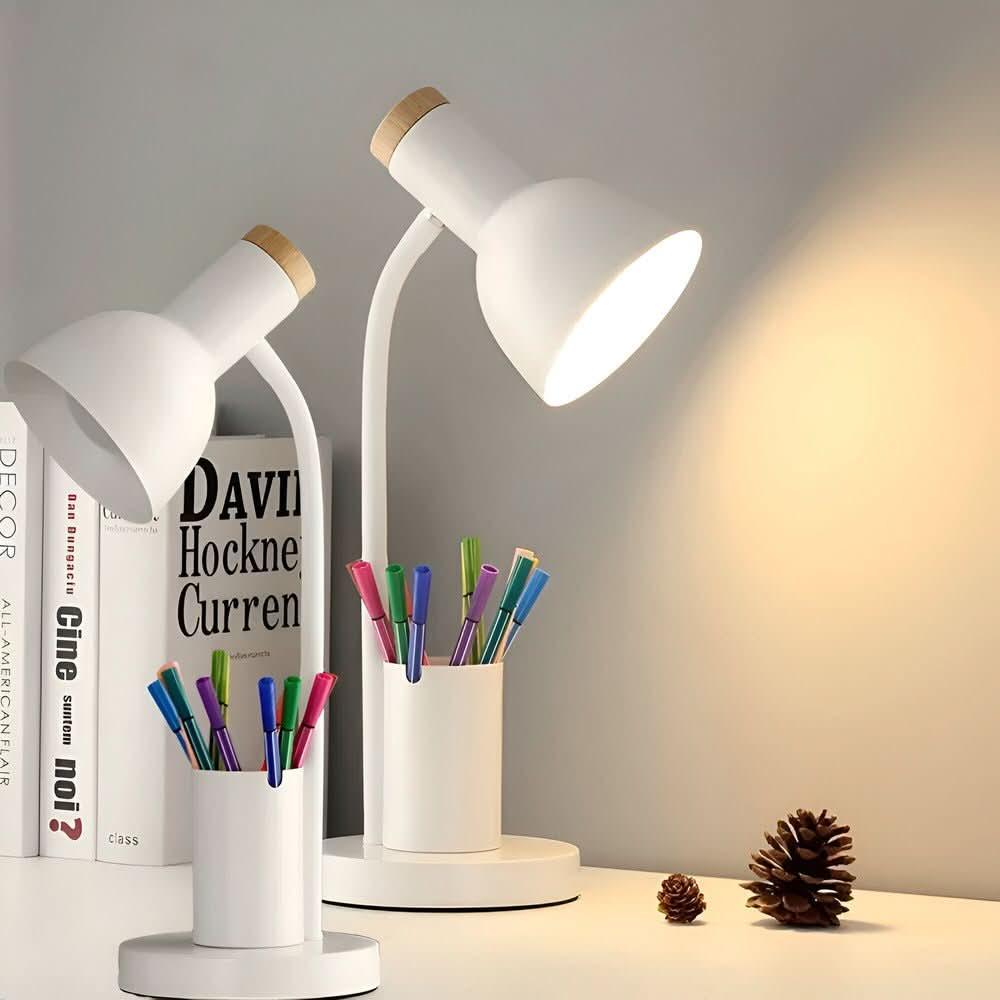 BeamKeeper – LED-Schreibtischlampe mit Stifthalter für Organisation & Stil