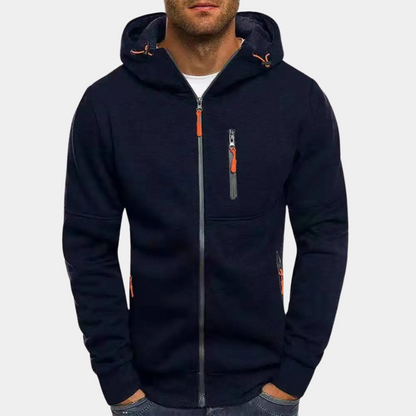 Sweat à capuche Reißverschluss | Chaud | Taschen | Sweat à capuche zippé | Sweat à capuche pour hommes