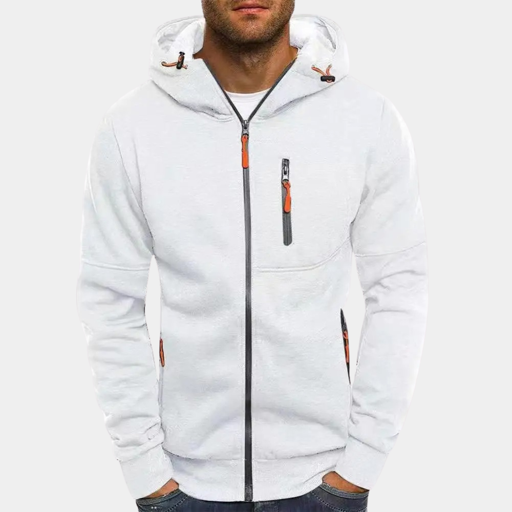 Sweat à capuche Reißverschluss | Chaud | Taschen | Sweat à capuche zippé | Sweat à capuche pour hommes