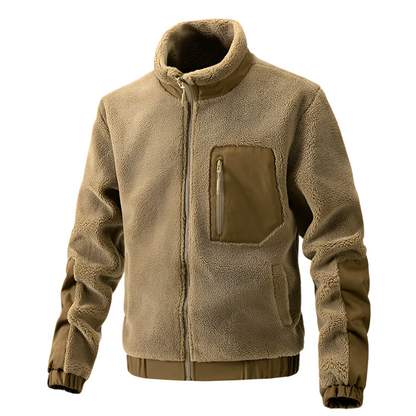 Veste d'extérieur en polaire zippée pour hommes – Mit Reißverschluss 