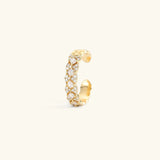 Nell - Gold Patterned Ring — bringing modern charm to your space.