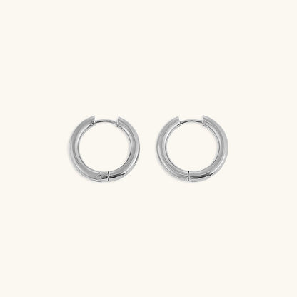 Bea - Classic Round Hoop Earrings — perfect for those who value comfort and design.