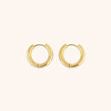 Bea - Classic Round Hoop Earrings — perfect for those who value comfort and design.