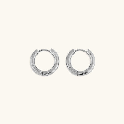Bea - Classic Round Hoop Earrings — perfect for those who value comfort and design.