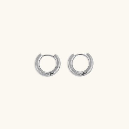 Bea - Classic Round Hoop Earrings — perfect for those who value comfort and design.