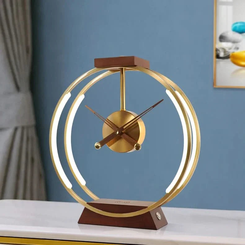 Wireless Charging Alarm Clock Lamp with LED Light for Smartphones