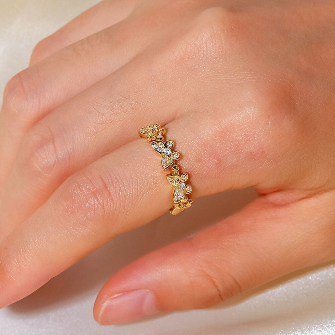 Elle - Butterfly Gold Ring — perfect for those who value comfort and design.