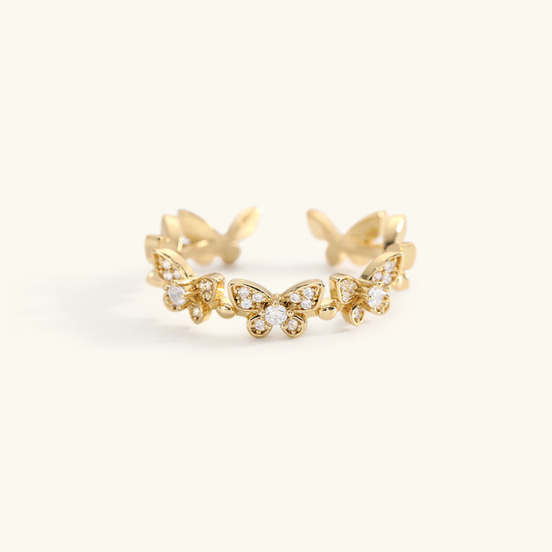 Elle - Butterfly Gold Ring — perfect for those who value comfort and design.