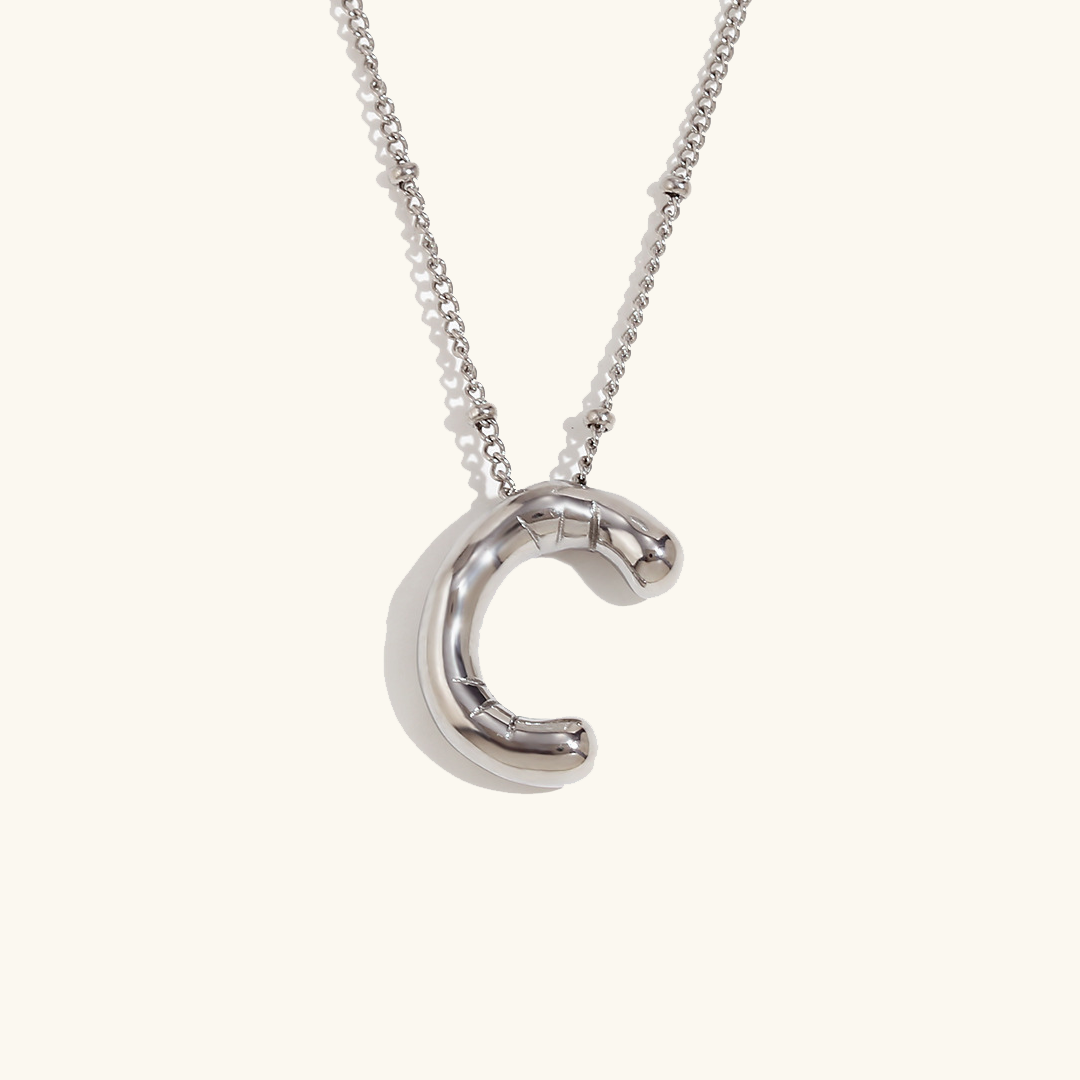 Arabella - Balloon Letter Initial Necklace — crafted for everyday quality.