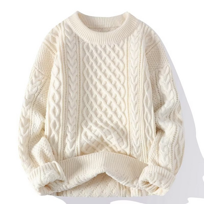 Pull en laine Kabelstrick pour hommes | Design classique et style contemporain