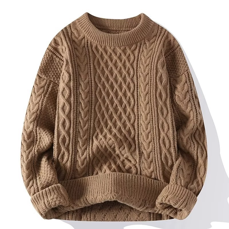 Pull en laine Kabelstrick pour hommes | Design classique et style contemporain