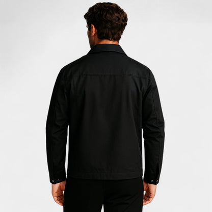 Riche Herren Nylonjacke – Coupe-vent léger et minimaliste