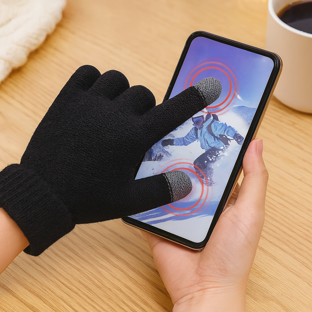 Touchscreen-Handschuhe | Unisex | Warm | Winterhandschuhe | Strickhandschuhe