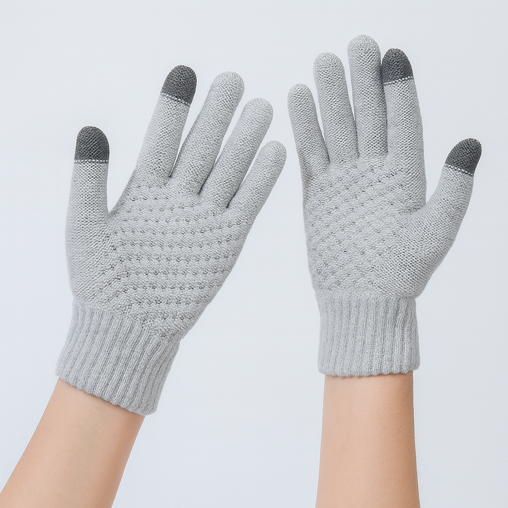 Touchscreen-Handschuhe | Unisex | Warm | Winterhandschuhe | Strickhandschuhe