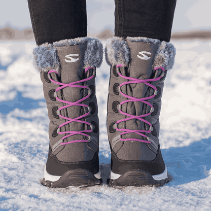 Dames Waterdichte Vetersneeuwlaarzen voor Winter et Buitenactiviteiten