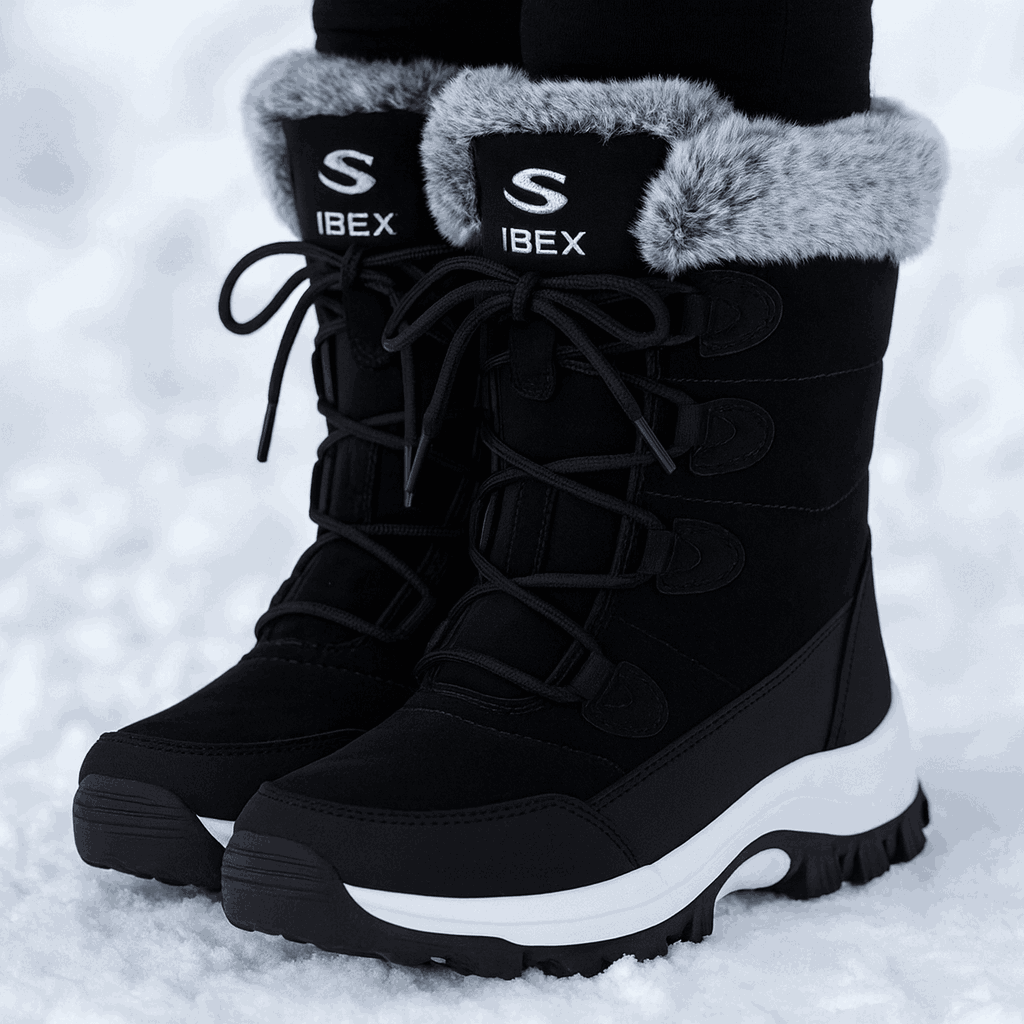 Dames Waterdichte Vetersneeuwlaarzen voor Winter et Buitenactiviteiten