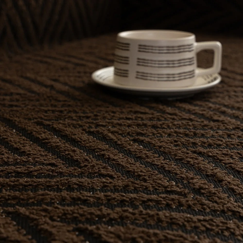 Chevron Haringbone Tassel Bankhoes