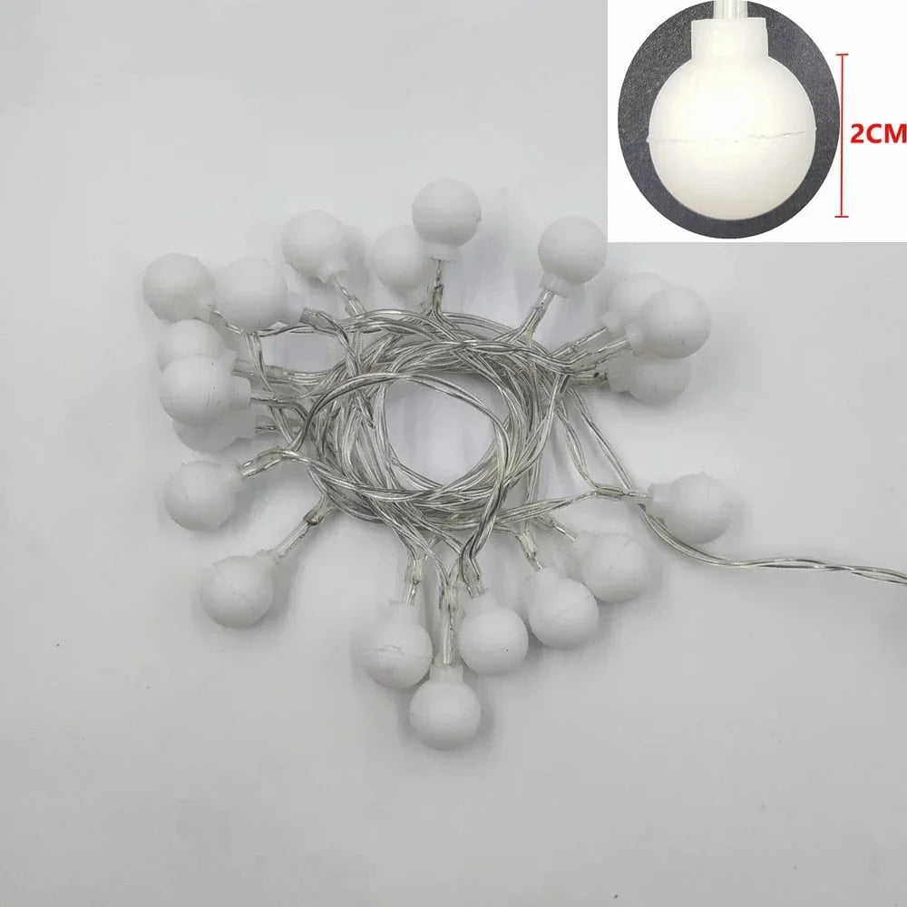 Weihnachts-Stimmungslicht - USB-betrieben - 3 Meter Lichterkette