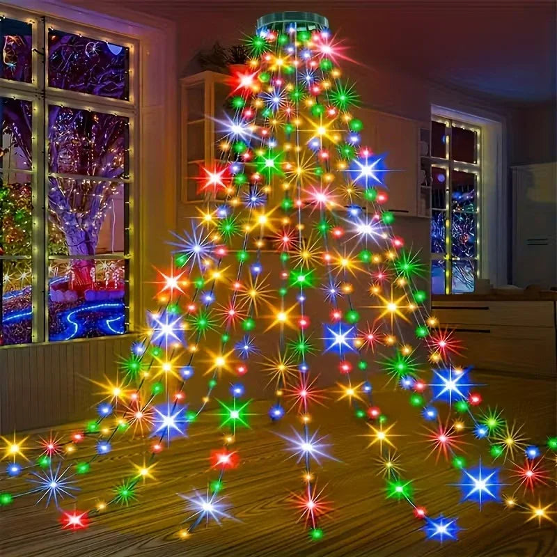 Weihnachtsbaumlichter - USB-betrieben - Fernbedienung