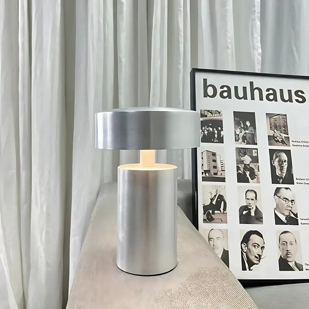 Lampe de table LED moderne - Design colonne élégant pour la maison et le bureau