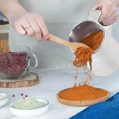 Moulin à grains électrique portable – Moulin à farine facile à nettoyer pour une pâtisserie saine