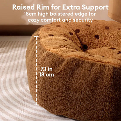 Cozy Plush Deep Sleep Dog Bed for Winter Comfort and Warmth