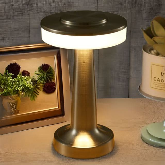 Touch Sensor LED Table Lamp - Dimmable, Modern Night Light for Home