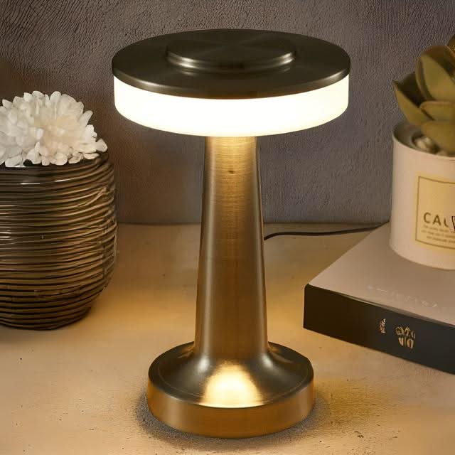 Touch Sensor LED Table Lamp - Dimmable, Modern Night Light for Home