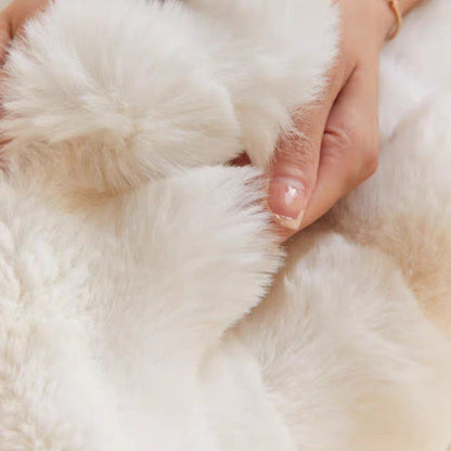 Couverture lestée en peluche douce pour un confort et une chaleur ultimes