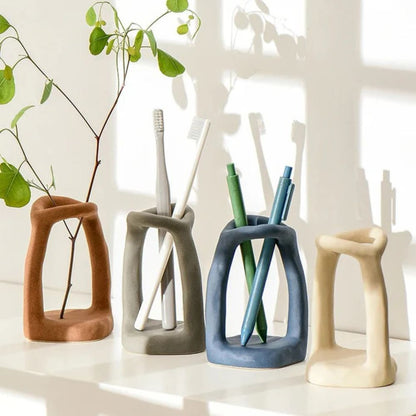 Curva Stone Loop Storage Organizer for Home & Office Desk