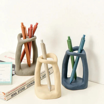 Curva Stone Loop Storage Organizer for Home & Office Desk