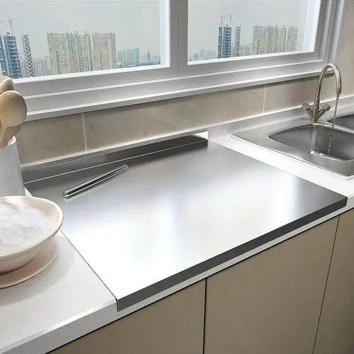 Schneidebrett - Edelstahl - Fläche de cuisine