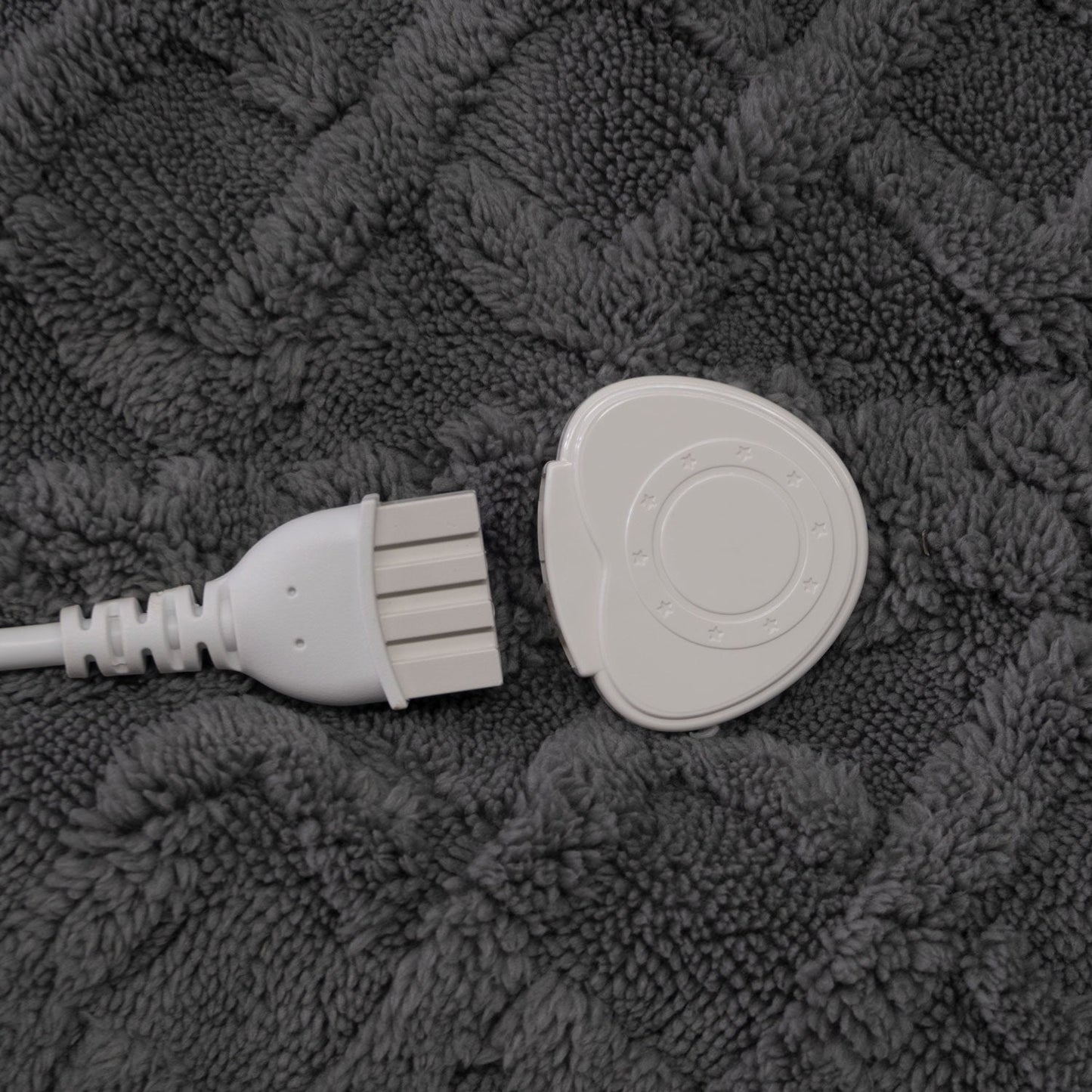 Neo Grijze Elektrische Kabelgebreide Verwarmde Deken