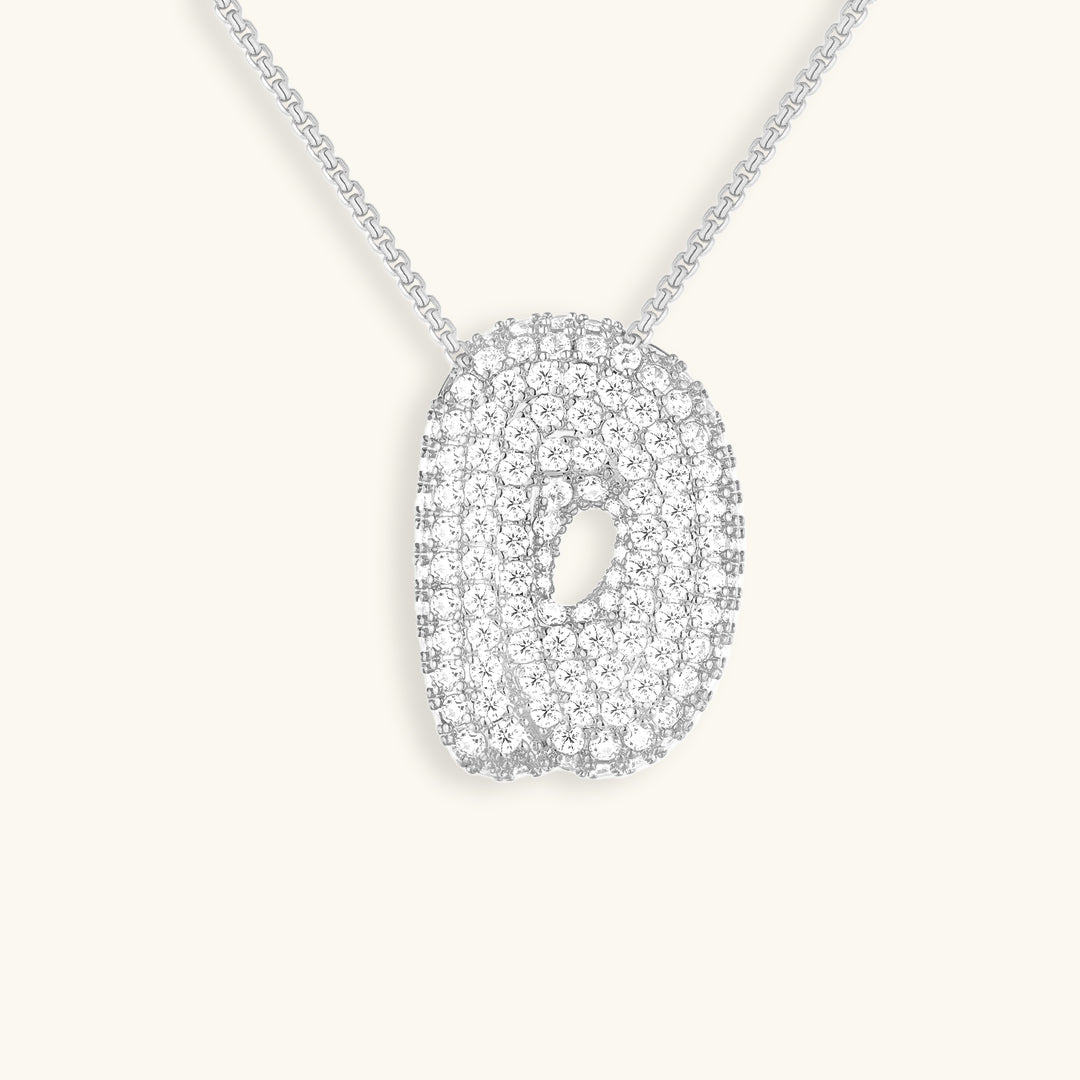 Esme - Bubble Initial Diamond Necklace — designed to inspire your lifestyle.