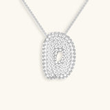 Esme - Bubble Initial Diamond Necklace — designed to inspire your lifestyle.