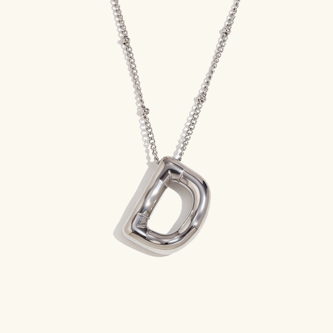Arabella - Balloon Letter Initial Necklace — crafted for everyday quality.